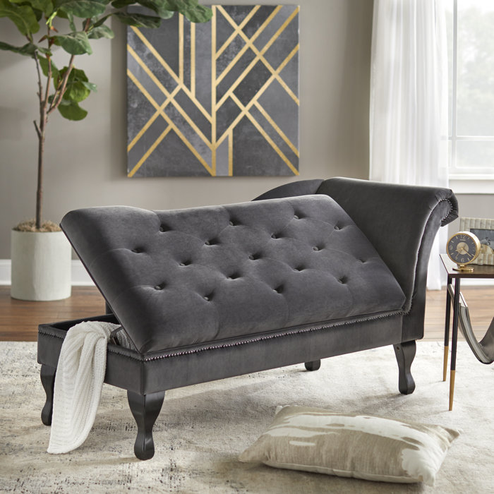 Kelly Clarkson Home Mcnair Upholstered Chaise Lounge & Reviews Wayfair